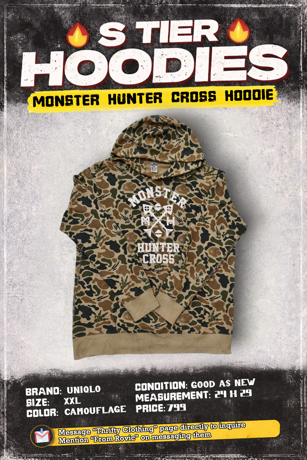 Monster Hunter hoodie